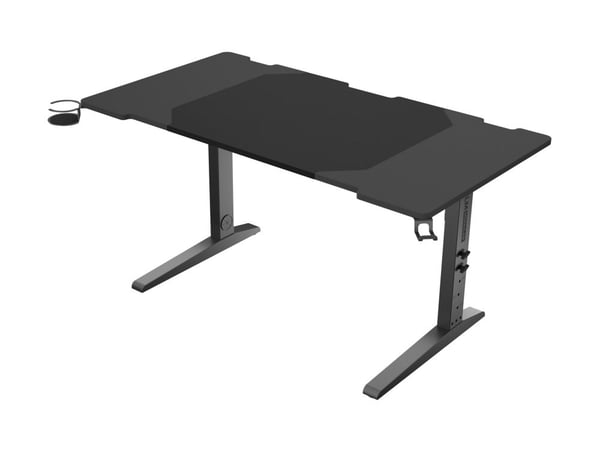 Biurko Genesis Holm Modular 140 sort 140 cmx75 cm