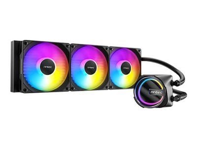 Antec skeleton 360 ARGB - Væskekjølesystem for prosessor - Radiatorstørrelse: 360 mm - (for: LGA115x Socket, LGA1200, LGA1700, LGA1851, LGA20XX, AM...