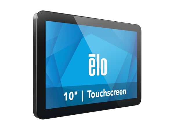 Elo 1004L - LED-skjerm - 10.1" - berøringsskjerm - 1280 x 800 Full HD @ 60 Hz - 400 cd/m² - 800:1 - 30 ms - HDMI, USB-C - høyttalere - mørk grå