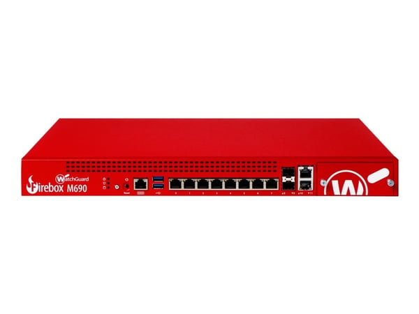 WatchGuard Firebox M690 - Sikkerhetsapparat - 10GbE