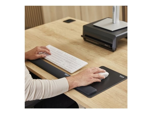 Fellowes Breyta, Silikone, Sort, EN ISO 9241-5, 60 mm, 470 mm, 17,5 mm