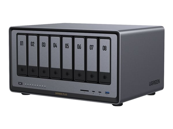 Server UGREEN Network Attached Storage NAS DXP8800 Plus EU (uten stasjon)