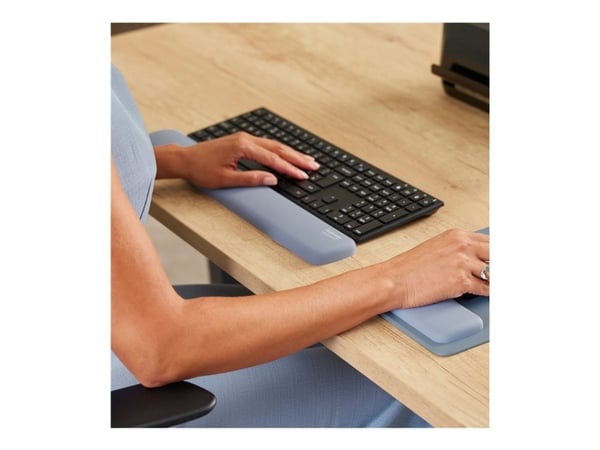Fellowes Breyta, silikon, lyseblå, EN ISO 9241-5, 60 mm, 470 mm, 17,5 mm