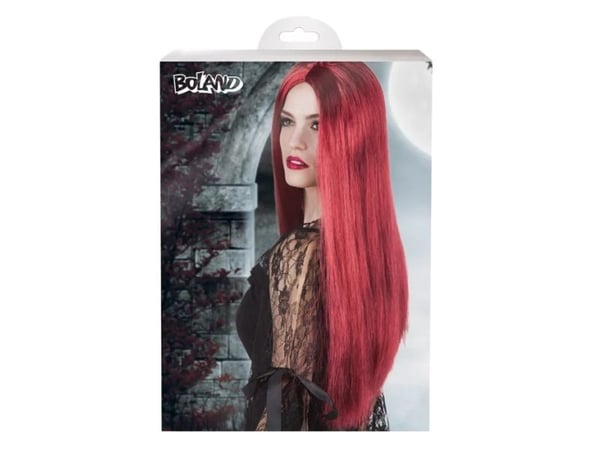Boland 86002, Parykk til kostyme, Voksen, Alle kjønn, Polyester, Mahogny, 250 g