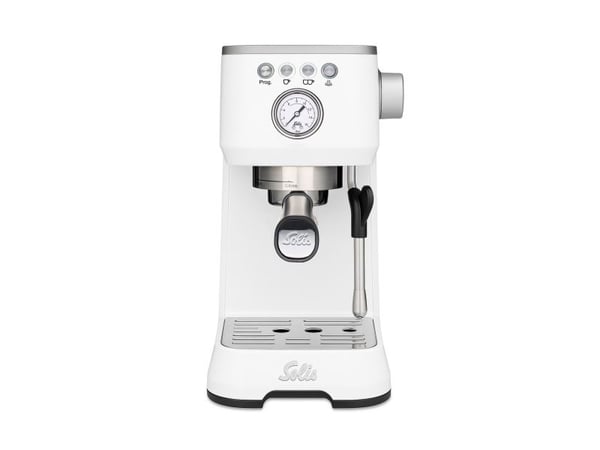 Solis S0252, Espressokone, 1,7 L, Jauhettu kahvi, 1700 W, Valkoinen
