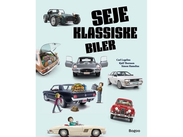 Kule klassiske biler | Carl Legelius | Språk: Dansk