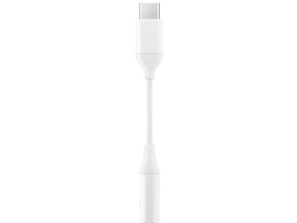 Samsung EE-UC10J - USB-C til hodetelefons-jakkadapter - USB-C hann til mini-phone stereo 3.5 mm hunn - hvit - for Galaxy A60, A90, A90 5G, Note10, ...