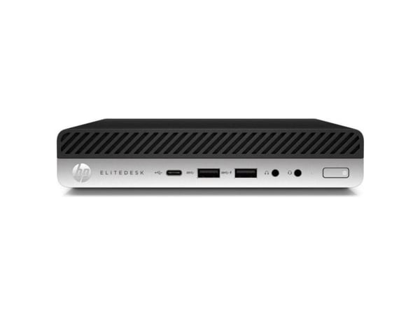 Refurbished HP EliteDesk 800 G5 Mini - Intel i5 9500T 2,2GHz 256GB NVMe 16GB Win11 Pro - Tilstand: Grad B