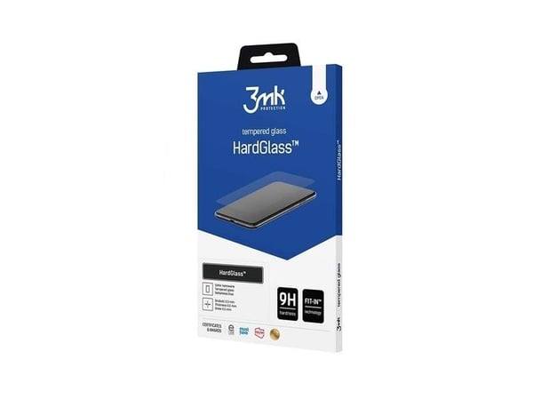 3MK HardGlass, Apple, iPhone 14 Pro, Slagbestandig, Ripebestandig, Gjennomsiktig, 1 stykker