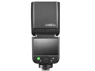 Godox V480, 1,7 s, Trådløse forbindelser, 32 kanaler, 361 g, Kompakt blits