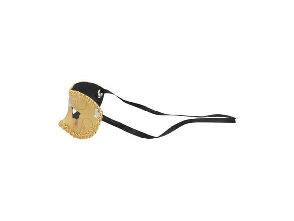 Halvmask Gabriella guld