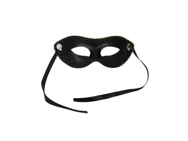 Halvmask Gabriella guld