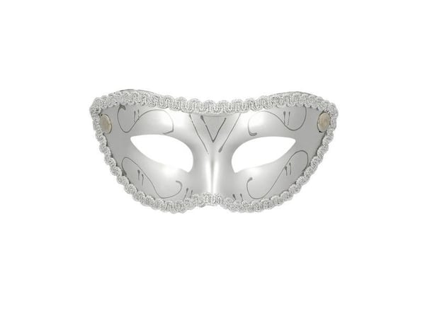 Halvmaske Gabriella sølv