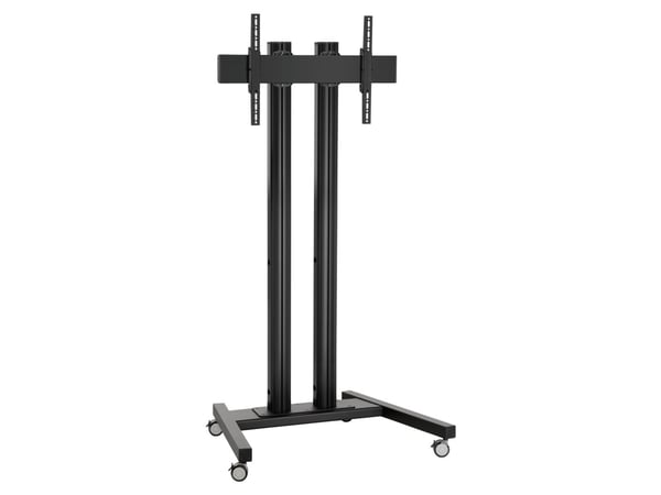 Vogel's Professional Connect-it TD2044 - Vogn (vognsokkel, 2 poler, grensesnittsstang, 2 kontaktflateremser) - for LCD-skjerm - svart - skjermstørr...