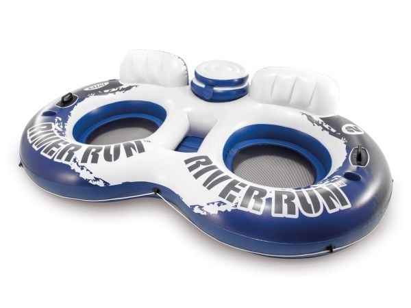 Intex 58837EU, Blå, Grå, Hvit, Rideflåte, Monokromatisk, Vinyl, Mann/kvinne, 200 kg
