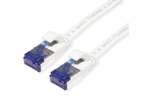 VALUE 21.99.2161, 1 m, Cat6a, F/UTP (FTP), RJ-45, RJ-45, Hvit