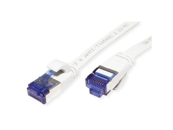 VALUE 21.99.2161, 1 m, Cat6a, F/UTP (FTP), RJ-45, RJ-45, Hvit