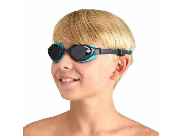Arena Junior Air, Unisex, En Størrelse, Sort, Termoplastisk gummi (TPR), Grå, Polykarbonat