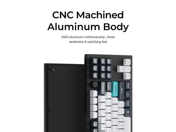 Keychron Q3 Max QMK/VIA Gateron Jupiter -näppäimistö (Q3M-M4)