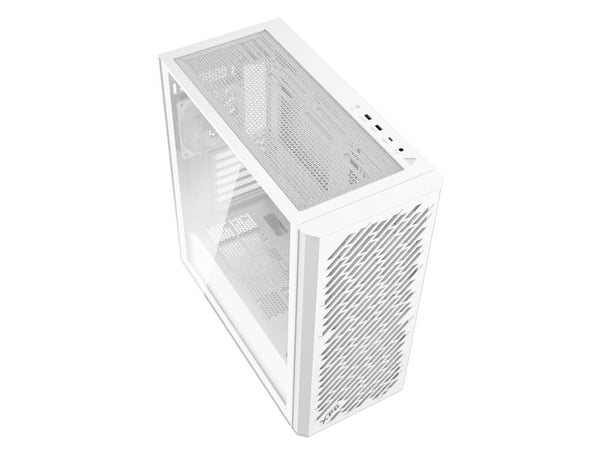 XPG VALOR AIR PRO, Midi Tower, PC, Hvit, ATX, EATX, Micro ATX, Mini-ATX, SPCC, Herdet glass, Multi