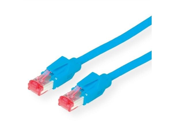 Kerpen E5-70 S/F - Patch-kabel - RJ-45 (hane) till RJ-45 (hane) - 3 m - par i metallfolie (PiMF) - CAT 6 - halogenfri - blå