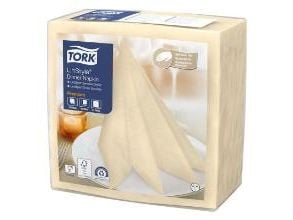 Servetter Tork Linstyle 39x39 cm 1/4-fold Creme 14/fp à 50 st/krt