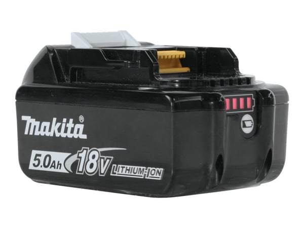 Makita BL1850B - Batteri - Li-Ion - 5 Ah - 90 Wh (en pakke 2) - for Makita BBO180, BJV180, DBO180, DHR182, DJV182, DPB181, DUR187, UR180; G-Series ...