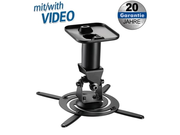 MyWall projektorfeste opptil 15 kg - 215 mm - svart