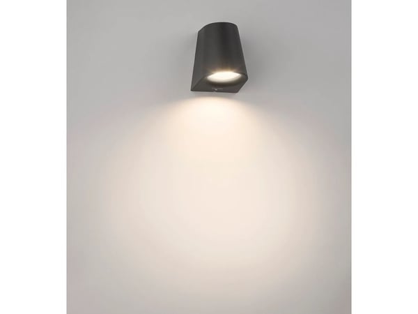 Philips myGarden Vegglampe, Vegglys, Svart, Metall, IP44, Hage, Terrasse, I