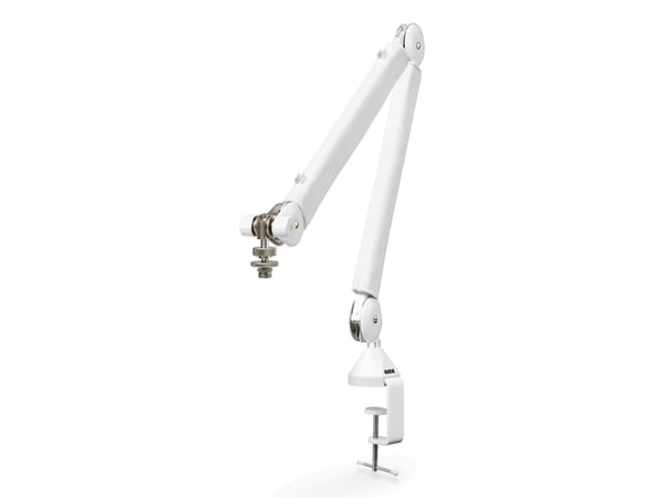 RØDE PSA-1+, For kringkastingsmikrofoner, Skrivebordsmontering, Hvit, 65 mm, 100 mm, 94 cm RØDE PSA-1+, For kringkastingsmikrofoner, Skrivebordsmontering, Hvit, 65 mm, 100 mm, 94 cm