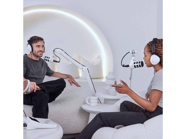 RØDE PSA-1+, For kringkastingsmikrofoner, Skrivebordsmontering, Hvit, 65 mm, 100 mm, 94 cm