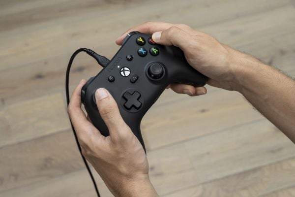 NACON XBXEVOL-X, Gamepad, Xbox, D-pute, Menyknapp, Koblet med ledninger (ikke trådløs), USB, Sort