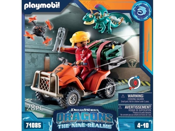 Playmobil Dragons 71085, Action/ Eventyr, 4 år, Flerfarget, Plast