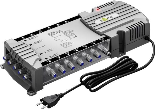 Goobay 64875, 5 innganger, 12 utganger, 950 - 2150 MHz, 47 - 862 MHz, 230 V, 0 - 50 °C