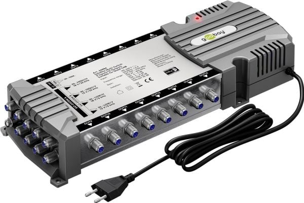 Goobay 64884, 9 innganger, 16 utganger, 950 - 2150 MHz, 47 - 862 MHz, 230 V, 0 - 50 °C