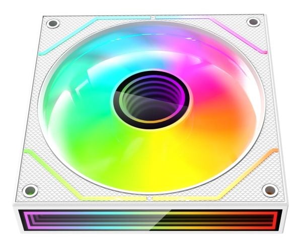 Mars Gaming MF3DPROKITW, Tuuletin, 12 cm, Valkoinen