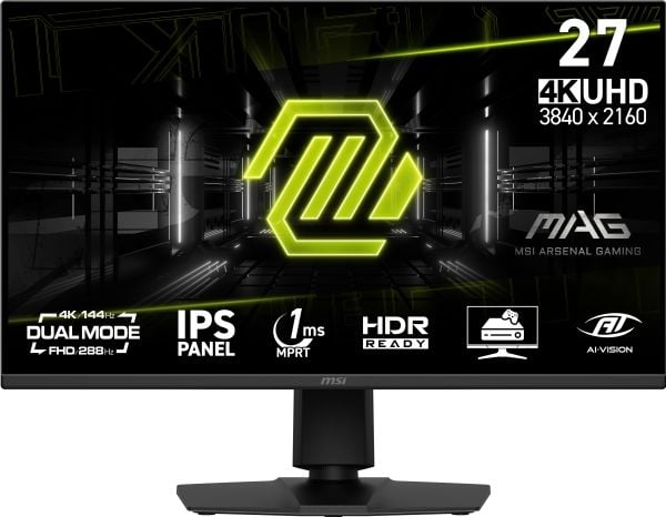 MSI MAG 275UPD E14, 68,6 cm (27"), 3840 x 2160 piksler, 4K Ultra HD, Svart