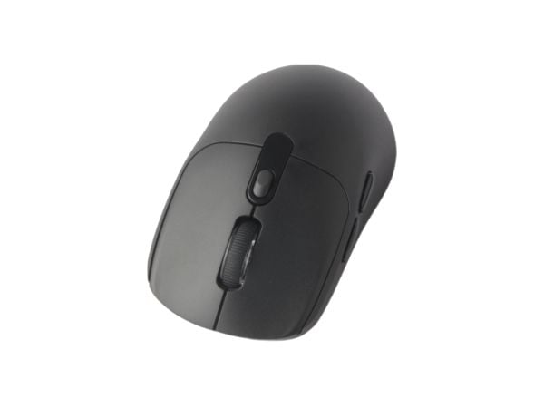 Equip 245123, Ambidekstriøs, Optisk, RF trådløs + Bluetooth, 1600 DPI, Svart