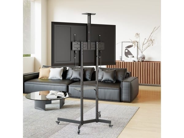Equip 650636, 177,8 cm (70"), 100 x 100 mm, 600 x 400 mm, -10 - 5°, Plast, Rustfritt stål, Svart