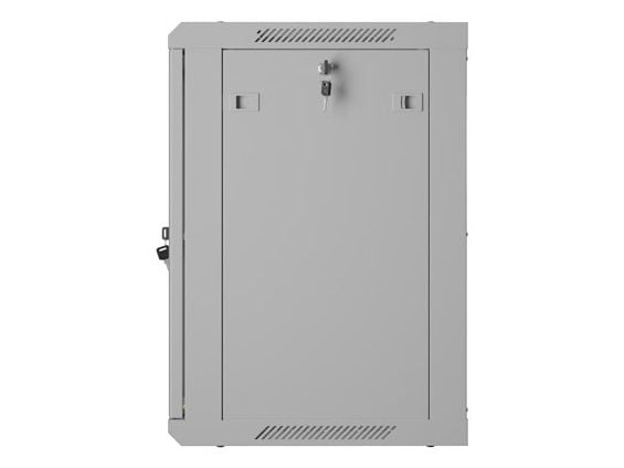 INSTALLASJON SKAPSTILL HENGENDE 19" 12U 600X450 GRÅ PERFORERT DØR LANBERG (FLAT PAKKE)