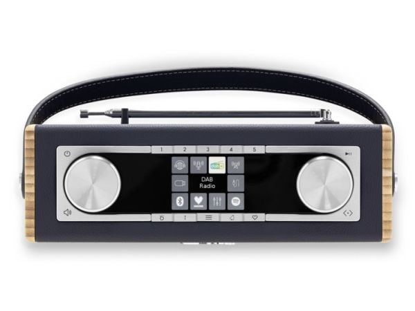 Roberts Radio Rambler Max, Bærbar, Analog og digital, DAB, DAB+, FM, Blå, Marineblå, Rotasjon, Utvendig