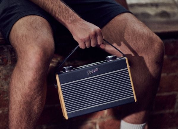 Roberts Radio Rambler Max, Bærbar, Analog og digital, DAB, DAB+, FM, Blå, Marineblå, Rotasjon, Utvendig