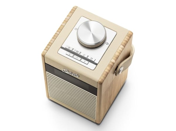 Roberts Radio Rambler Midi, Bærbar, Digital, DAB, DAB+, FM, Fuld interval, 3,5 mm, Cremefarvet