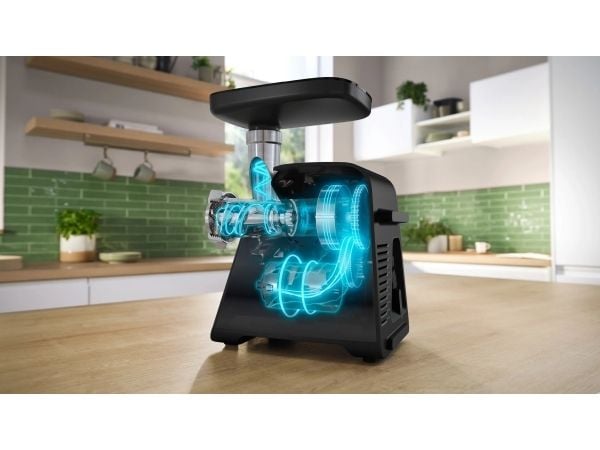 Bosch Serie 6 , 2100 W, Svart, Sølv, 3,5 kg/min, 1 m, Rustfritt stål, Metall, Plast