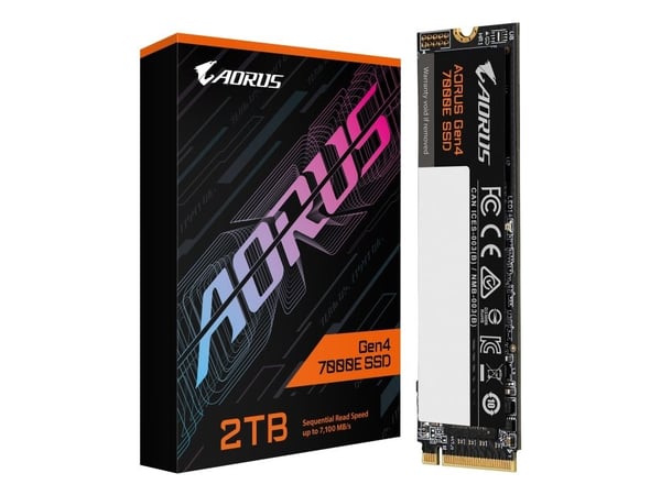AORUS Gen4 7000E - SSD - 2 TB - intern - M.2 2280 - PCIe 4.0 x4 (NVMe)