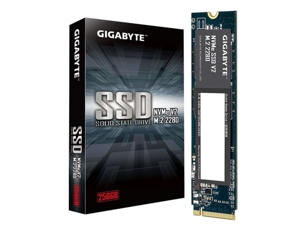 Gigabyte V2 - SSD - 256 GB - intern - M.2 2280 - PCIe 3.0 x4 (NVMe)
