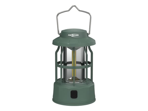Ansmann CL270B, Batteridrevet campinglykt, Grønn, Plast, Hengekrok, IP20, 270 lm