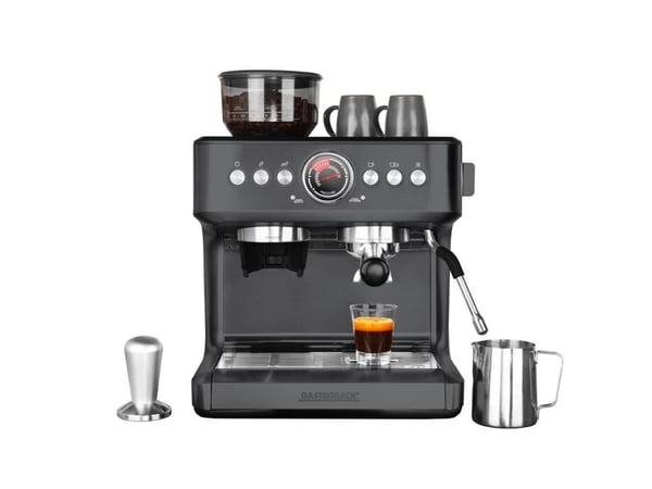 Gastroback Design Advanced Urban Duo, Espressomaskin, 2,8 l, Kaffe bønner, Innebygd kaffekvern, 3000 W, Svart