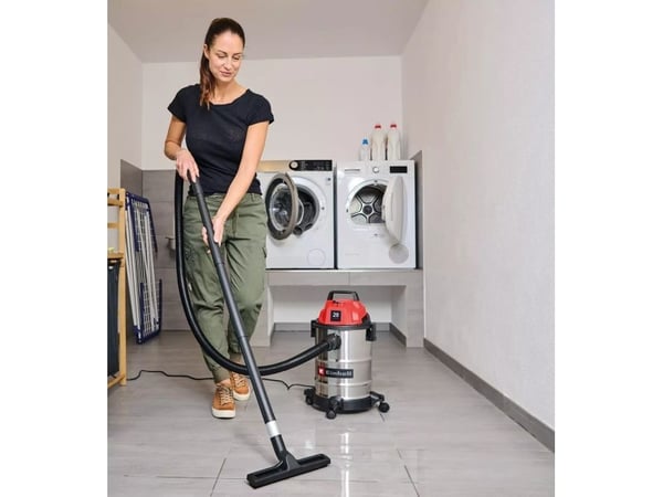 Einhell TC-VC 2045 S, 900 W, Trommelvakuum, Tørr & våt, Støv pose, 20 l, Skum