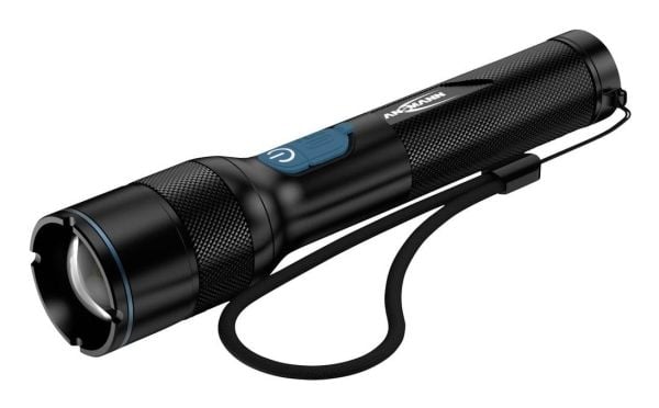 Ansmann TA2500RF, Lommelykt, Svart, Aluminium, Plast, IP44, SMD LED, 1 lamper